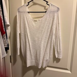 White Knit Sweater